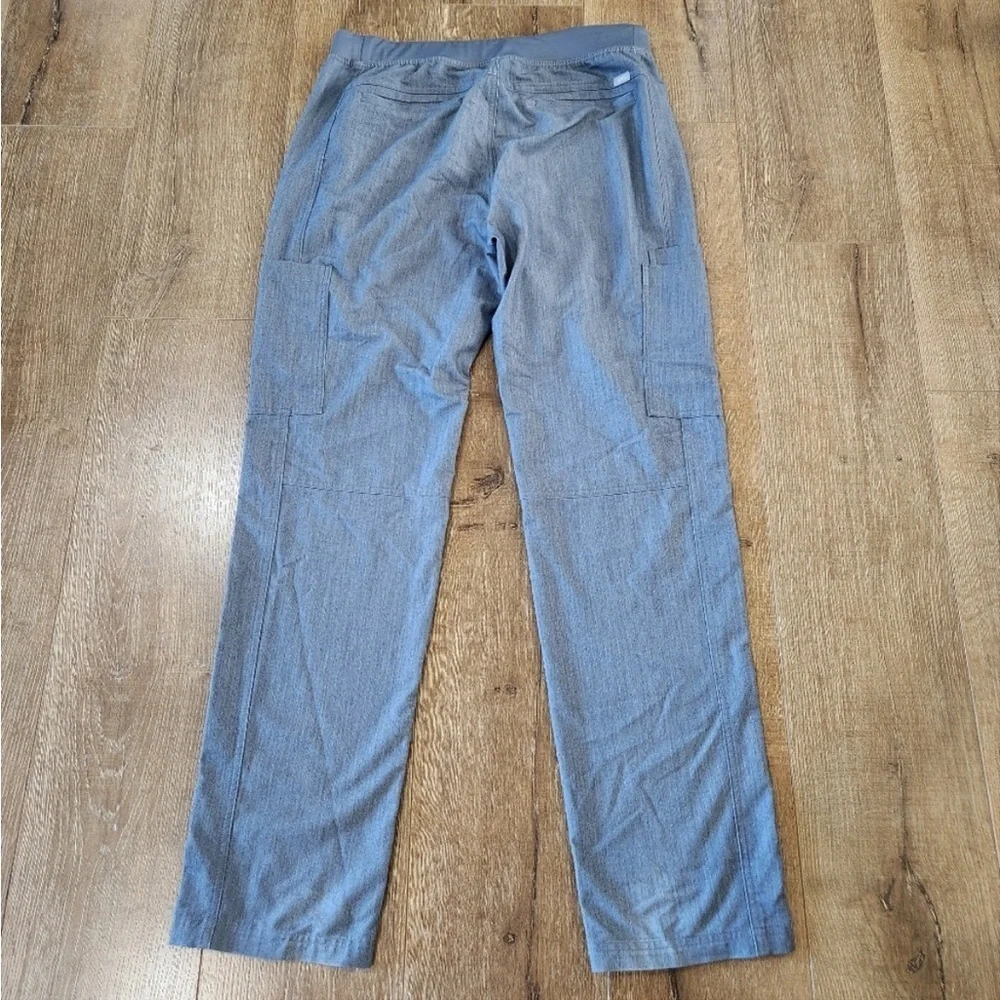 Figs men's Axim straight leg graphite cargo scrub pants sz Large L Scrubs